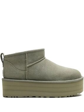 Platform UGGs Light Olive Green
